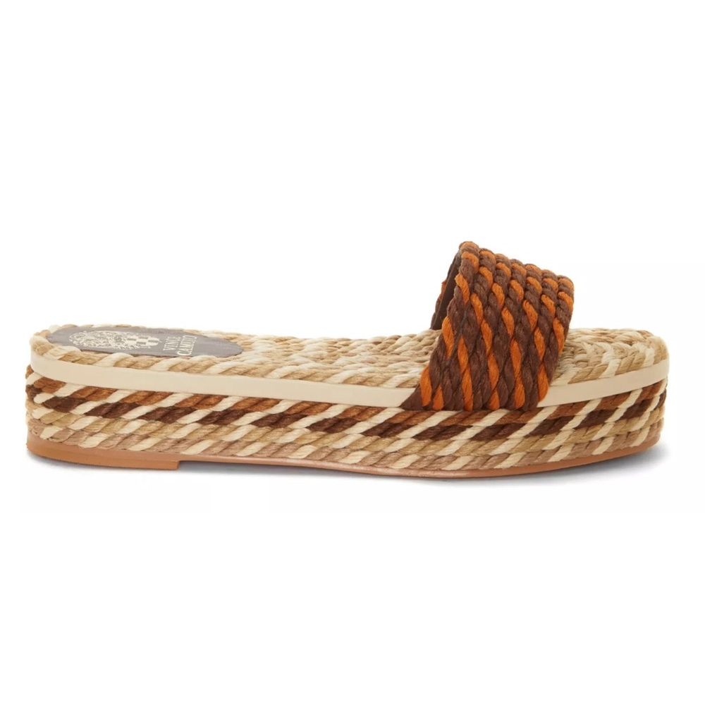 Vince Camuto Meseera Woven Platform Slide Sandals